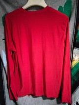 XL Red T.  Shirt long sleeves - £14.60 GBP