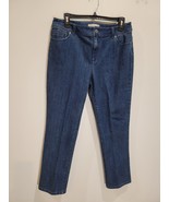 Chicos NEW Denim Casene Slim Leg Jeans Size 1 US 8  Ankle Pants - $39.03 CAD