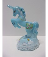 Fenton Glass Robin&#39;s Egg Blue Star Cloud Unicorn Figurine Ltd Ed #9/64 K... - £177.95 GBP