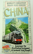 China Worlds Greatest Train Ride Videos VHS Video Tape Movie - £2.71 GBP