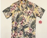 True VINTAGE 80s Hilo Hattie Hawaiian Button Up Shirt Medium 1980s NWT - $29.65