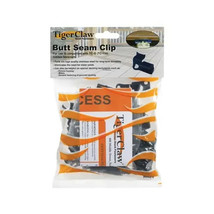 Butt Seam Clips, Black Oxide Finish (55-Pack) - TigerClaw F-5969-TCBC - $40.58