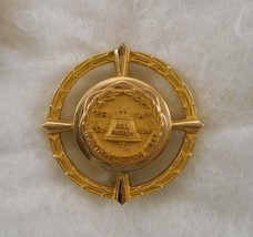 Vintage Northwestern Bell Yellow 1/10 12K Gold 20 Year Service Pin ( 8.7g. ) - £39.11 GBP