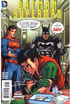 11x17 Inch SIGNED Neal Adams DC Comics Art Print ~ Batman Superman #29 w/ Robin - £39.56 GBP