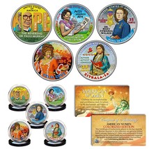 2024 COLORIZED American Women Quarters 5-Coin Genuine US Mint Full Set - $20.95