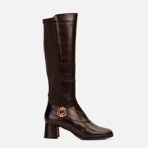 The Windsor Brown Leather Knee High Boot image 3