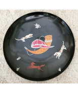 Vintage ANHEUSER BUSCH Bakelite COUROC Large BOWL 13.25 FOX &amp; HOUNDS HUNT - £30.68 GBP