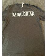 Star Wars The Dadalorian Mens Gray  T-Shirt Size Large - $214.89 MXN