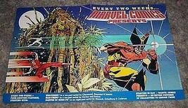 &#39;88 Silver Surfer/Wolverine/Shang-Chi/Man-Thing Marvel Comics Presents poster 1 - £18.92 GBP