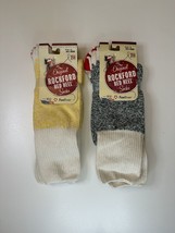 4 Pairs Fox River Rockford Red Heel Medium Original Monkey Socks Yellow Green - £14.98 GBP