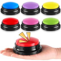 6 Pieces Recordable Answer Buzzers Button Answer Buzzers Game Show Buzze... - £26.21 GBP