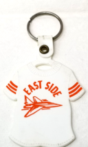 East St. Louis Flyers Keychain Illinois Jet High School 1970s Plastic Vintage - £9.76 GBP