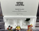 Dept 56 Dickens Heritage Village Collection - Baker Elves 56030 - $11.64