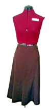 Sakkas Skirt Brown Women Size XL Belt Loops - $28.72