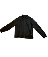 Polo Ralph Lauren Performance Jacket Mens XL Black Full Zip Pockets Casual - £14.28 GBP