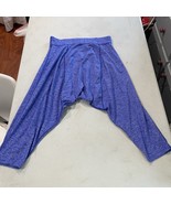Sweaty Betty Yoga Pants Women M Blue Harem Capri Ankle Mid High Rise Gym... - $281.28 MXN