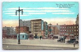 Postcard New York Entrance To Holland Tubes New York City c.1930 - £4.26 GBP