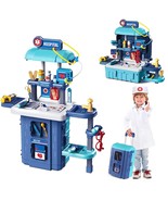 Toy Doctor Kit For Kids: Pretend Play Kids Doctor Set With Electronic St... - £56.31 GBP