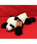 FAO Schwarz Adopt-A-Pets panda plush black and white stuffed animal 15" NWT - $10.00