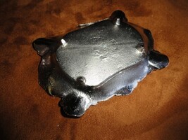 Fancy Nickel Chrome Brass Ashtray image 10