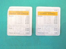 3 Vintage Lire Orange Monopoly CONTRACT CARDS-
show original title

Orig... - $15.02