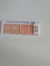 ELF Bite Size Face Duo Blush Highlighter 28251 WHITE PEACH .16 oz NEW! F... - £8.56 GBP