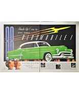 Oldsmobile Heads Up Here Comes 88 Feature Car of the year 1953 Vintage P... - $222.95 MXN