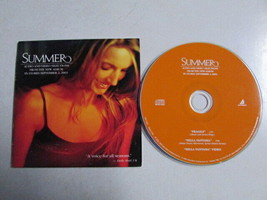 Summer Audio &amp; Video Selections 3 Trk 2003 Promo Cd Sting Fragile Nella Fantasia - £2.71 GBP