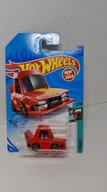 2020 Hot Wheels #82 Tooned 2/10 MANGA TUNER Red Amber Turn Signal Card w/GoldOH5 - £3.81 GBP