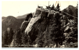 RPPC Sanborn Postcard S-1457 Eagle Cliff on Mt. Manitou. Manitou, Colorado - £15.44 GBP