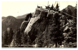 RPPC Sanborn Postcard S-1457 Eagle Cliff on Mt. Manitou. Manitou, Colorado - £15.25 GBP