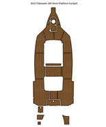 2015 Tidewater 280 Swim Platform Cockpit Pad Boat EVA Foam Faux Teak Flo... - $1,768.94 CAD