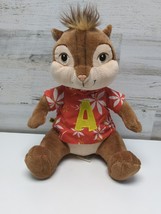 Build A Bear Alvin and the Chipmunks Chipwrecked Hawaiian Shirt 12&#39;&#39; - £15.28 GBP