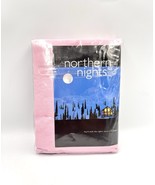 Northern Nights Flannel Pillowcase Set Pink 100% Cotton - 2 Std Pillowca... - €16,06 EUR