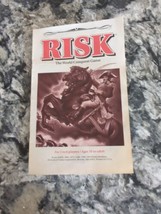 Risk the World Conquest Game 1993 Parker Brothers board game Replacement... - £4.70 GBP