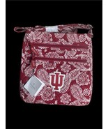 Vera Bradley Women&#39;s Cotton Collegiate Triple Zip Hipster Crossbody Purs... - $99.99