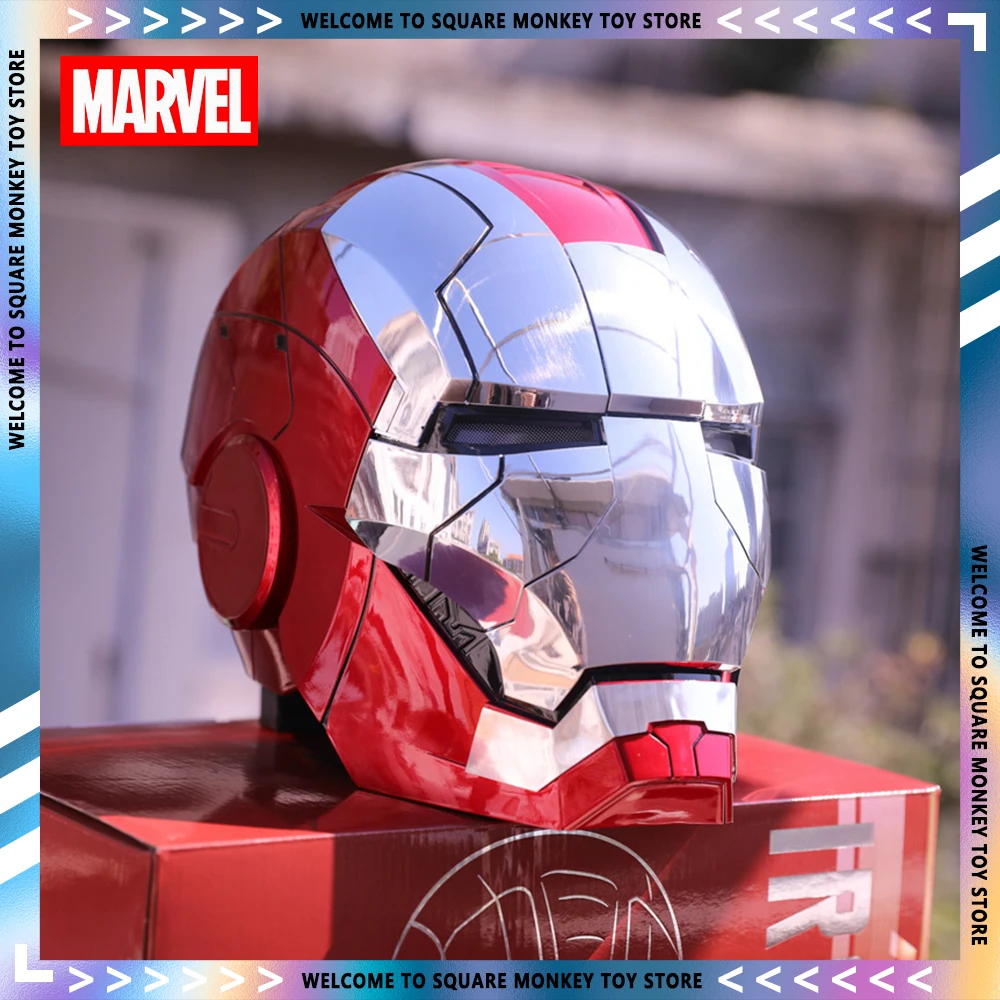 MK5 Helmet Iron Man War Machine Avengers Cosplay 1:1 Electric Open Close Chinese - £23.34 GBP+