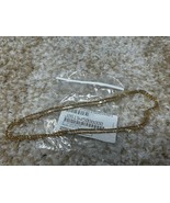36&quot; Intricate Woven Rope Necklace 14K Gold 3.8g - $6,023.47 MXN