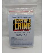 *NO Box* Three Of A Crime Card Game Gamewright - €12,29 EUR