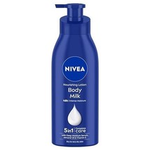 NIVEA Nourishing Body Milk 400ml Body Lotion|48 H Moisturization | - £19.10 GBP