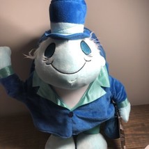 Disney 18&quot; Haunted Mansion PHINEAS HITCHHIKING Ghost Traveler Plush Greeter - $49.45