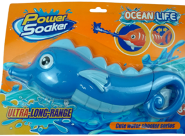 Power Soaker Water Gun Squirt Blaster Sea Horse Ocean Sea Life Shooter Toy Fish - £16.02 GBP