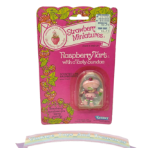 VTG STRAWBERRYLAND MINIATURES STRAWBERRY SHORTCAKE RASPBERRY TART TASTY ... - $28.50