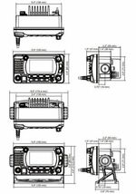 STANDARD HORIZON GX1850 FIXED MOUNT VHF - NMEA 2000 - WHITE image 3
