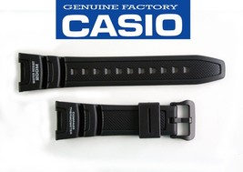 Original Black Rubber Resin Watch Band Strap CASIO SGW-100 SGW100-1V SGW-100-1V - £24.46 GBP