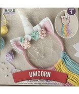 mini Maker Unicorn 25pc Dreamcatcher Project Makes 1 includes hoop,yarn,... - £14.78 GBP