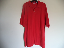 Men&#39;s Red Woodman Polo Shirt. XL. 100% Cotton. Short Sleeve. Basic Tee. ... - £7.89 GBP