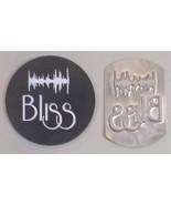 1x Metal Stamp Die + 1X Plastic Token. BLISS, Good For One Draft (Beer).... - $14.01