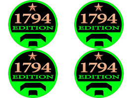 Toyota Tundra 1794 Edition  - Set of 4 Metal Stickers for Wheel Center Caps Log - $24.90+
