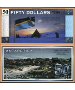 Antarctica. Banknote 50 dollars. 2001. Unc. Paper. Cat# P.NL - $65.85